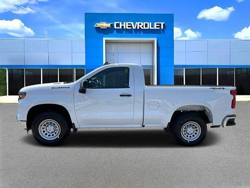 Summit White 2026 Chevrolet Silverado 1500 WT