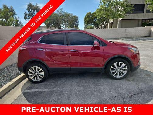 Winterberry Red Metallic 2019 Buick Encore Preferred