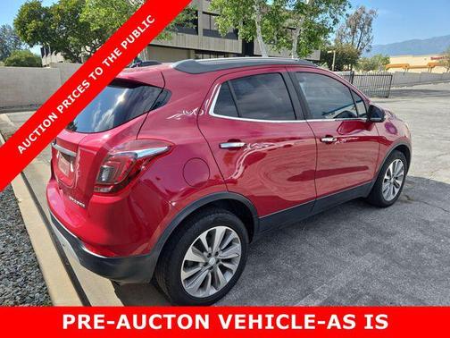 Winterberry Red Metallic 2019 Buick Encore Preferred
