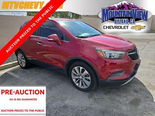 Winterberry Red Metallic 2019 Buick Encore Preferred