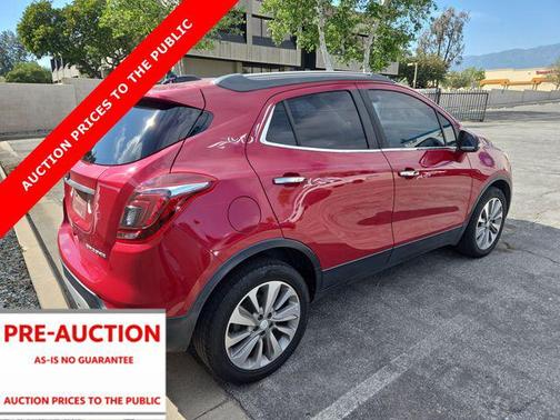 Winterberry Red Metallic 2019 Buick Encore Preferred