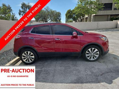 Winterberry Red Metallic 2019 Buick Encore Preferred