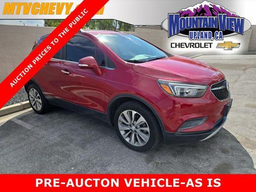Winterberry Red Metallic 2019 Buick Encore Preferred