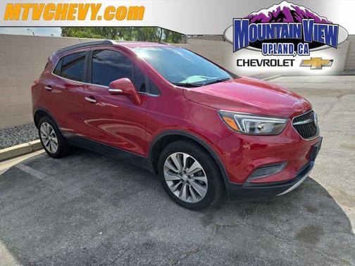Winterberry Red Metallic 2019 Buick Encore Preferred