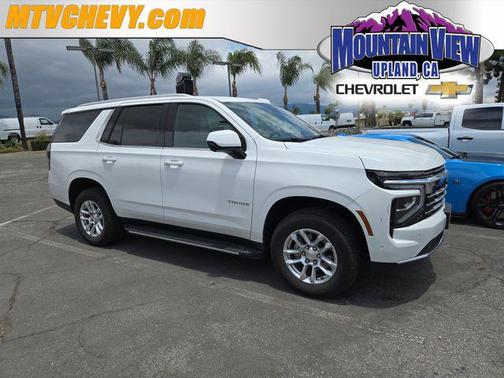 Summit White 2025 Chevrolet Tahoe LT