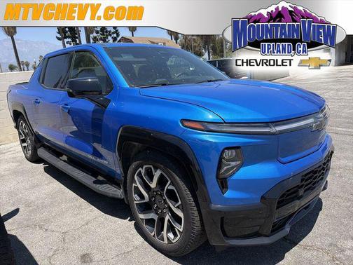 Riptide Blue 2025 Chevrolet Silverado EV RST