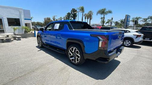 Riptide Blue 2025 Chevrolet Silverado EV RST