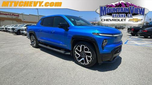 Riptide Blue 2025 Chevrolet Silverado EV RST