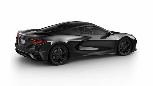 Black 2026 Chevrolet Corvette Stingray w/1LT