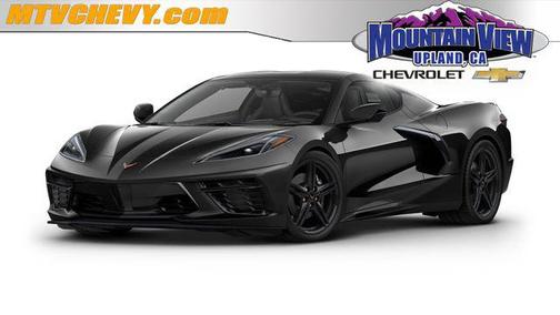 Black 2026 Chevrolet Corvette Stingray w/1LT