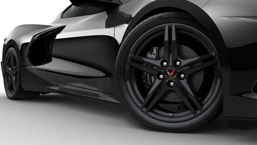Black 2026 Chevrolet Corvette Stingray w/1LT