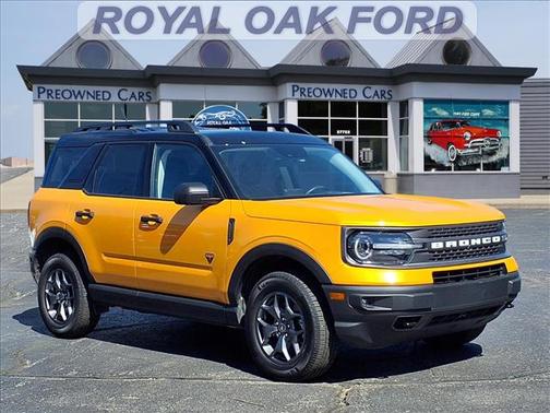 Cyber Orange Metallic Tricoat 2021 Ford Bronco Sport Badlands