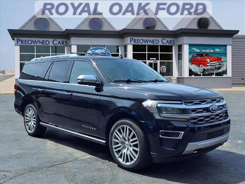 Agate Black Metallic 2022 Ford Expedition Max Platinum