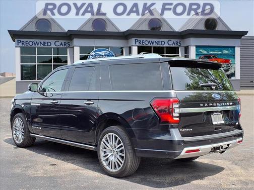 Agate Black Metallic 2022 Ford Expedition Max Platinum