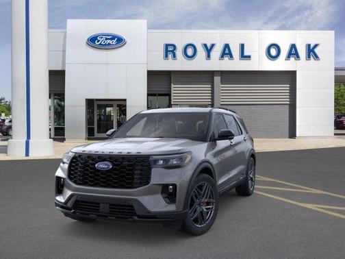 Carbonized Gray Metallic 2026 Ford Explorer ST-Line