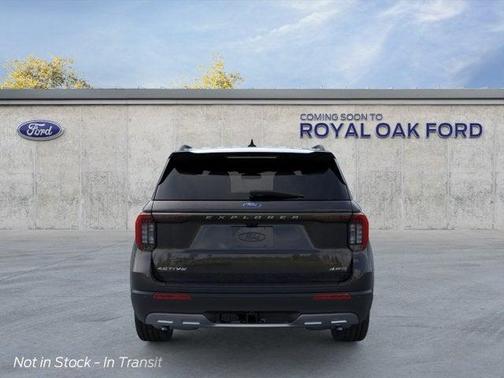 Agate Black Metallic 2026 Ford Explorer Active
