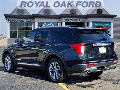 Agate Black Metallic 2023 Ford Explorer Limited