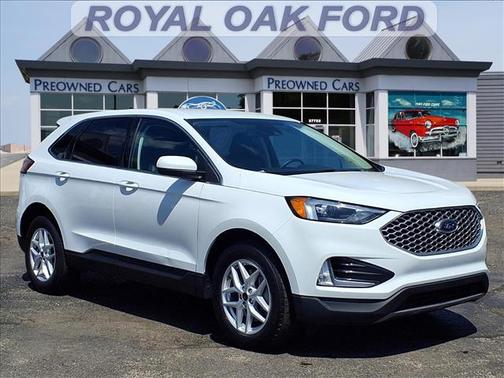 Oxford White 2023 Ford Edge SEL