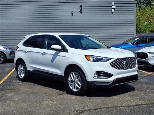 Oxford White 2023 Ford Edge SEL
