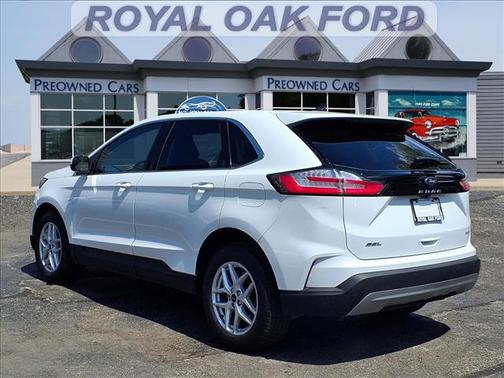 Oxford White 2023 Ford Edge SEL