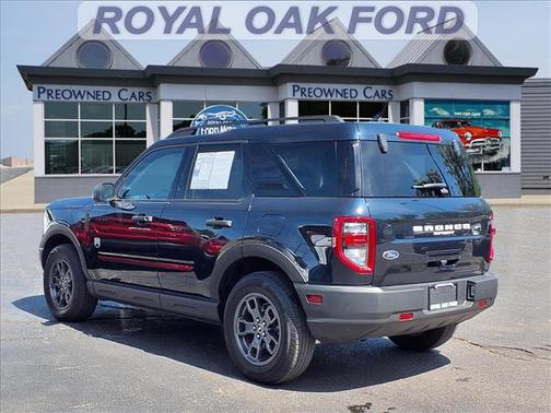 Alto Blue Metallic Tinted Clearcoat 2023 Ford Bronco Sport Big Bend