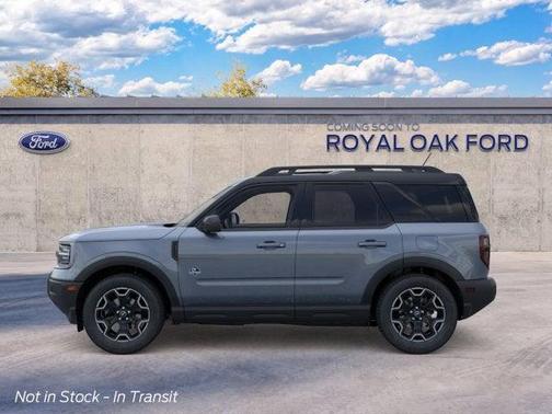 Azure Gray Metallic Tri-Coat 2026 Ford Bronco Sport Outer Banks