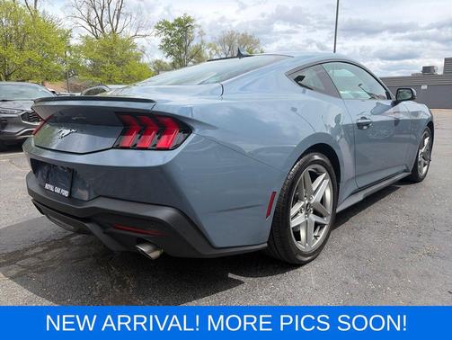 Vapor Blue Metallic 2024 Ford Mustang EcoBoost Premium