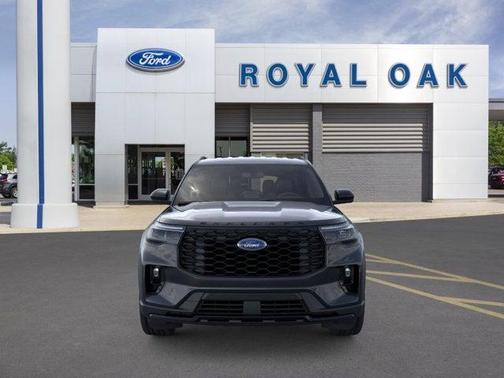 Agate Black Metallic 2026 Ford Explorer ST-Line