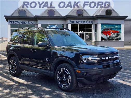 Shadow Black 2023 Ford Bronco Sport Outer Banks
