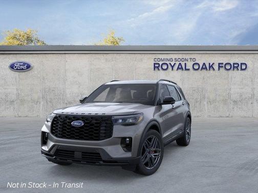 Carbonized Gray Metallic 2026 Ford Explorer ST-Line