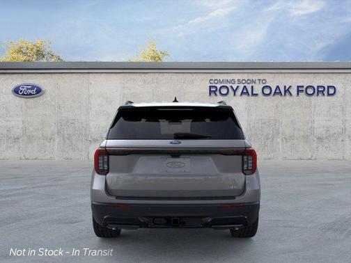 Carbonized Gray Metallic 2026 Ford Explorer ST-Line
