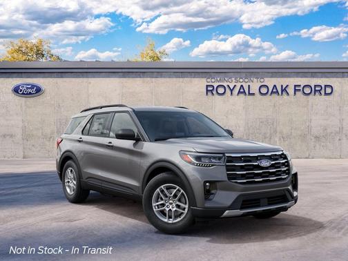 Carbonized Gray Metallic 2027 Ford Explorer Active
