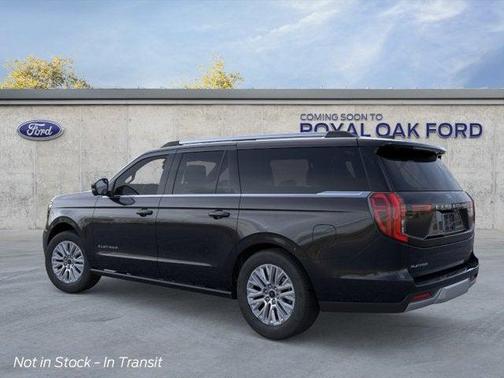 Agate Black Metallic 2026 Ford Expedition Max Platinum