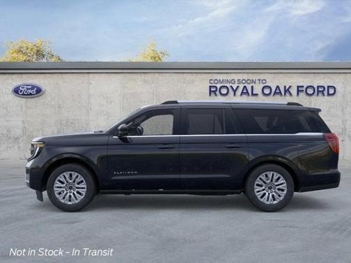 Agate Black Metallic 2026 Ford Expedition Max Platinum