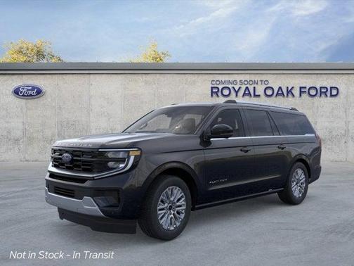 Agate Black Metallic 2026 Ford Expedition Max Platinum