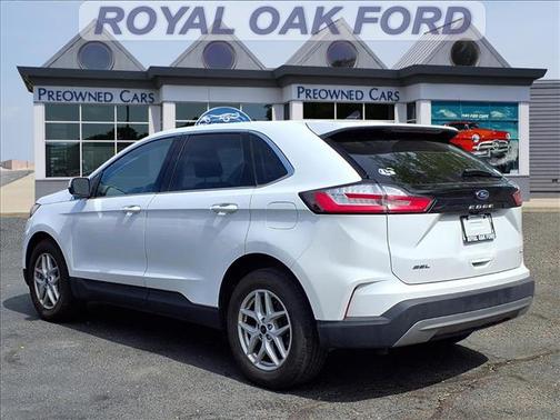 Oxford White 2023 Ford Edge SEL