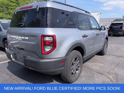 Iconic Silver Metallic 2023 Ford Bronco Sport Big Bend