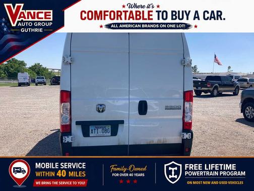 Bright White Clearcoat 2023 RAM ProMaster 2500 High Roof