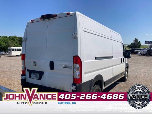 Bright White Clearcoat 2023 RAM ProMaster 2500 High Roof