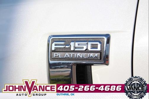Star White Metallic Tri-Coat 2023 Ford F-150 Platinum
