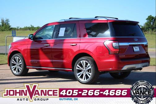 Rapid Red Metallic Tinted Clearcoat 2021 Ford Expedition Platinum