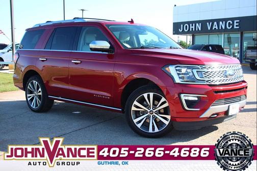 Rapid Red Metallic Tinted Clearcoat 2021 Ford Expedition Platinum