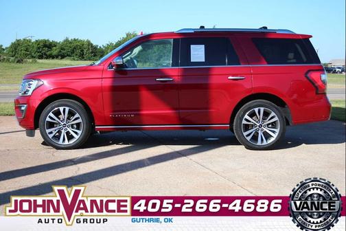 Rapid Red Metallic Tinted Clearcoat 2021 Ford Expedition Platinum