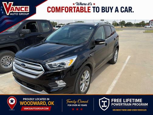 Shadow Black 2018 Ford Escape Titanium