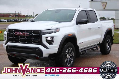 Summit White 2025 GMC Canyon AT4