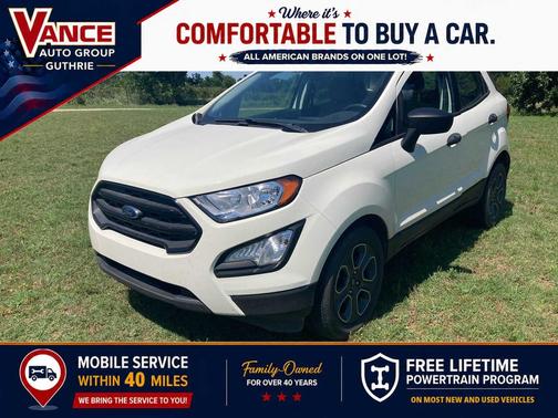 Diamond White 2021 Ford EcoSport S