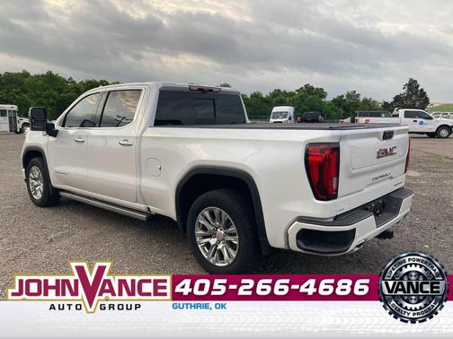 White Frost Tricoat 2024 GMC Sierra 1500 Denali