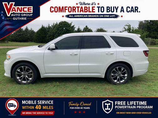 White Knuckle Clearcoat 2019 Dodge Durango GT