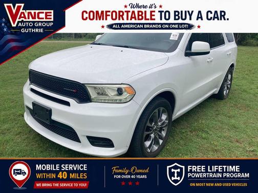 White Knuckle Clearcoat 2019 Dodge Durango GT