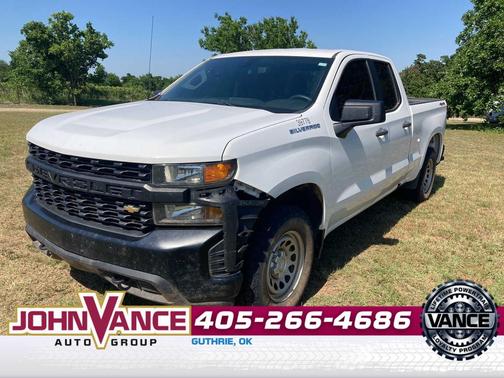 Summit White 2021 Chevrolet Silverado 1500 WT